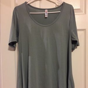 small grey perfect t lularoe
